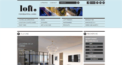 Desktop Screenshot of loft.lu